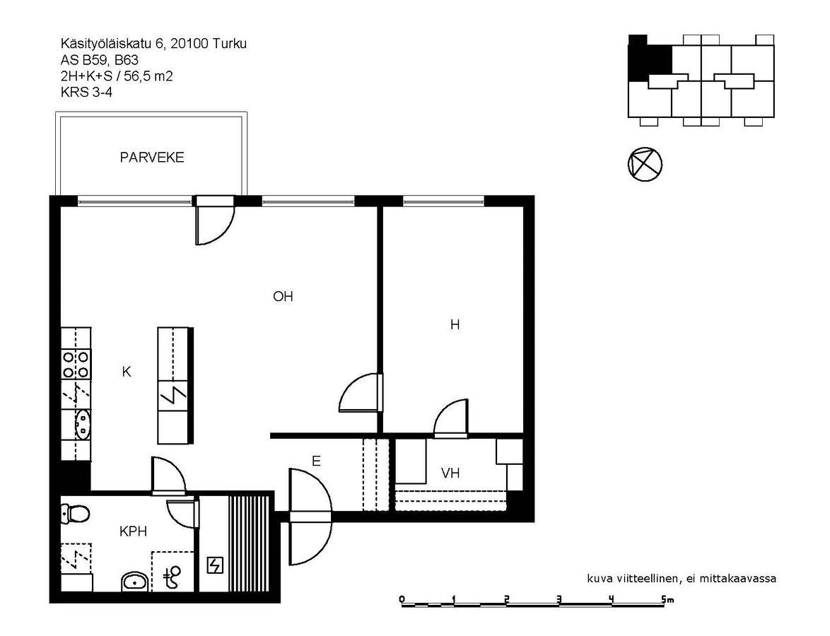 City Apartments Turku - 1 Bedroom Apartment With Private Sauna 외부 사진