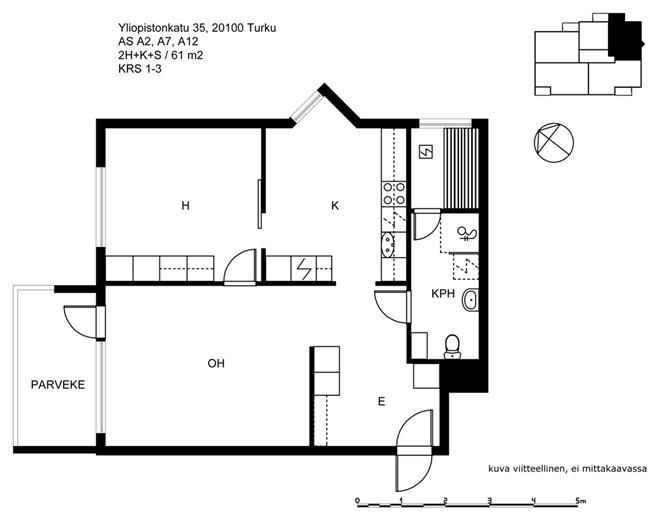 City Apartments Turku - 1 Bedroom Apartment With Private Sauna 외부 사진
